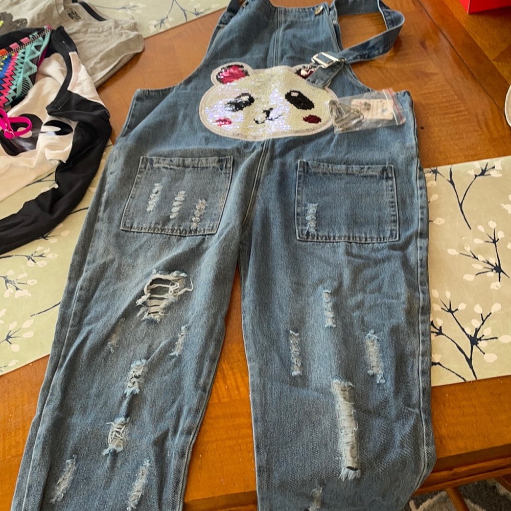 Girls clothing cute overalls